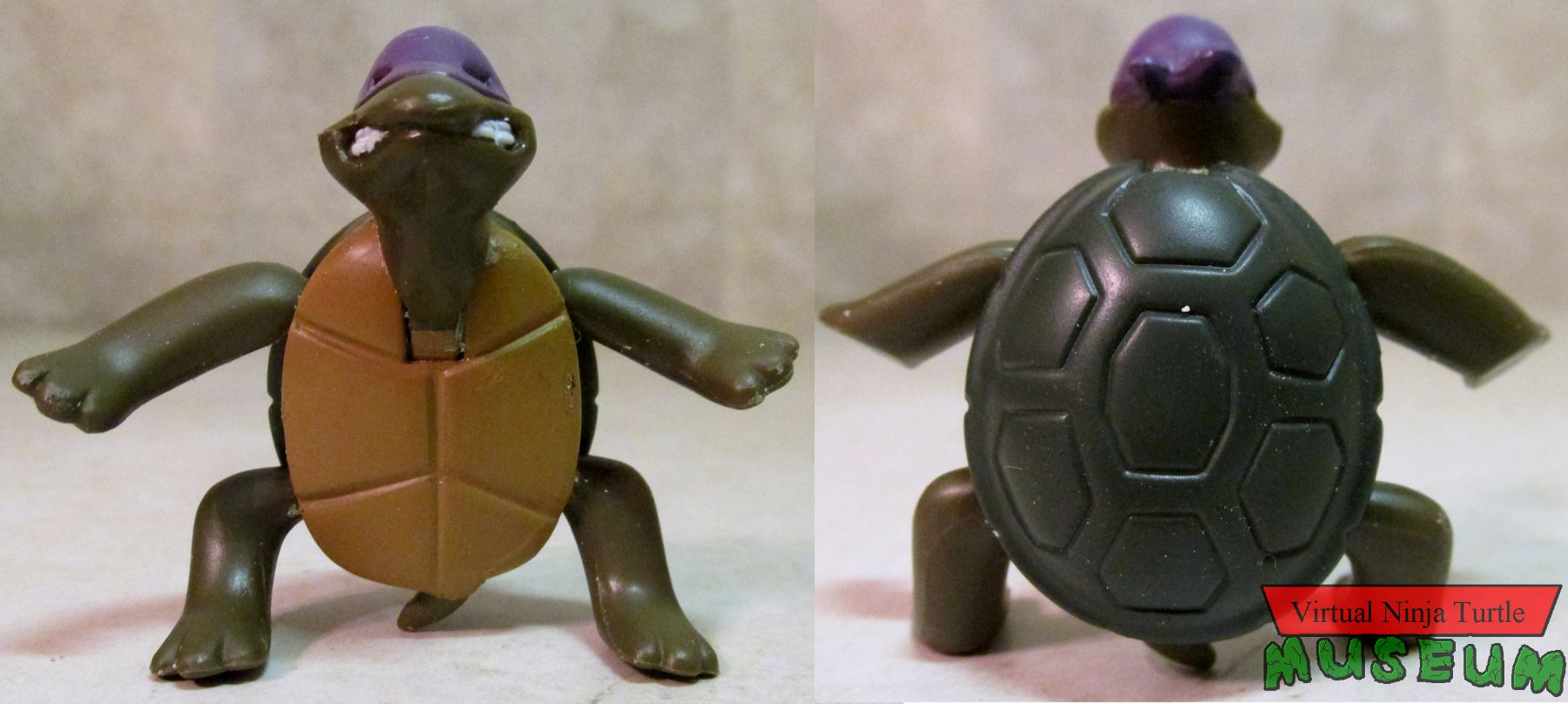 mutated form Donatello front and back