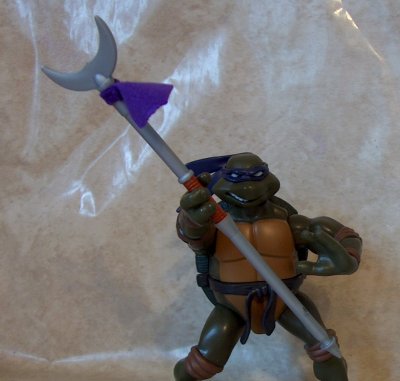 Donatello with monk staff
