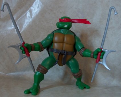 Raphael with hook swords