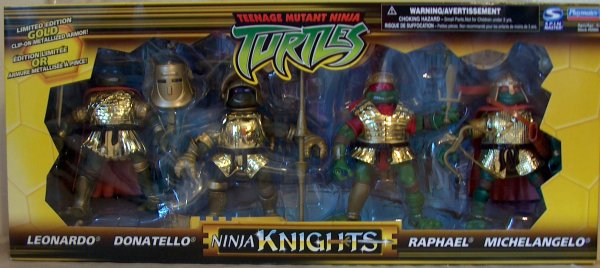 Gold Ninja Knights box