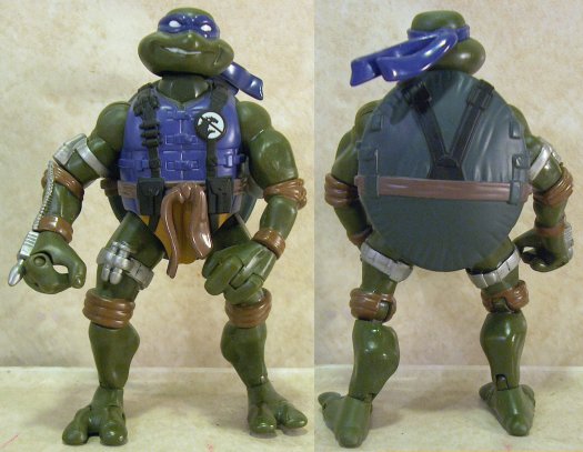 Monster Trapper Donatello front and back