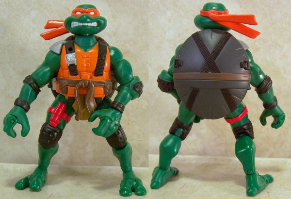 Monster Trapper Michelangelo front and back