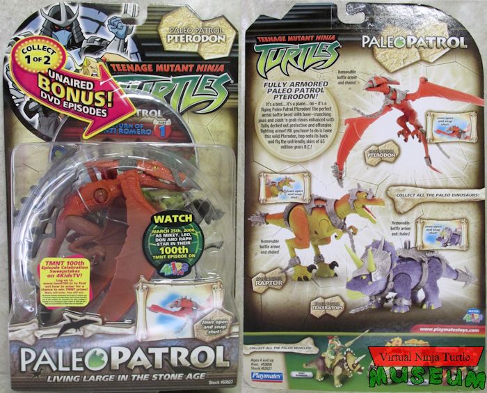 with Paleo Patrol DVD #1 front and back