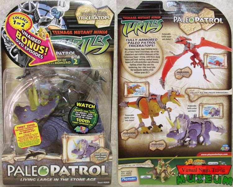 with Paleo Patrol DVD #2 front and back