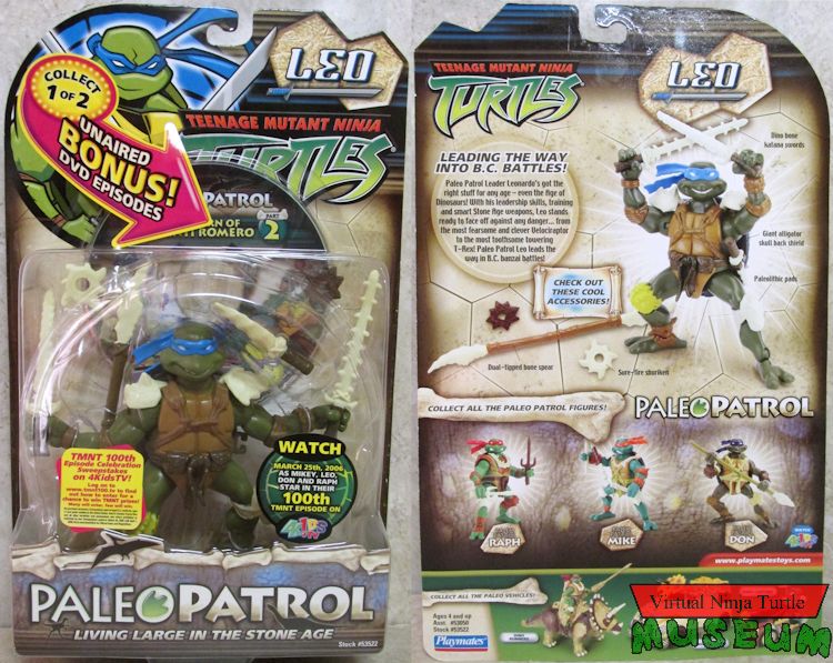 with Paleo Patrol DVD #2 front and back