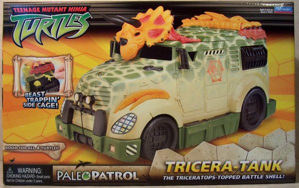 Teenage Mutant Ninja Turtles TMNT Paleo Patrol Dino Runners Triceratops  2003 for Sale in Lisle, IL - OfferUp