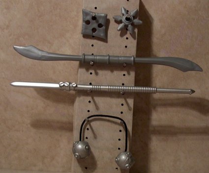 Torbin's weapons