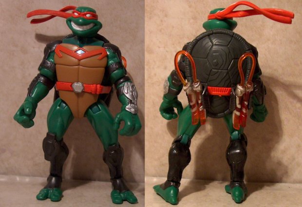 Fast Forward Donatello front and back
