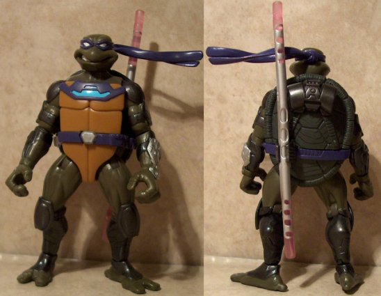 Fast Forward Donatello front and back