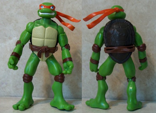 Michelangelo front and back