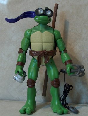 Donatello in full gear