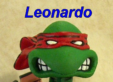 Leonardo close up