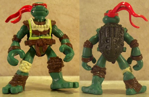 Paleo Patrol Raph front and back