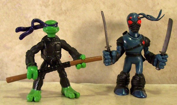 Donatello & Foot Tech Ninja
