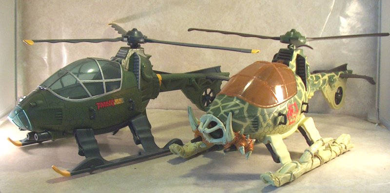 Mutant Copter and Tyranno-Blade
