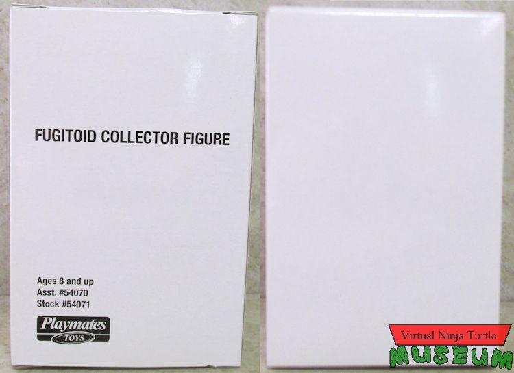 Metal Fugitoid mailing box front and back