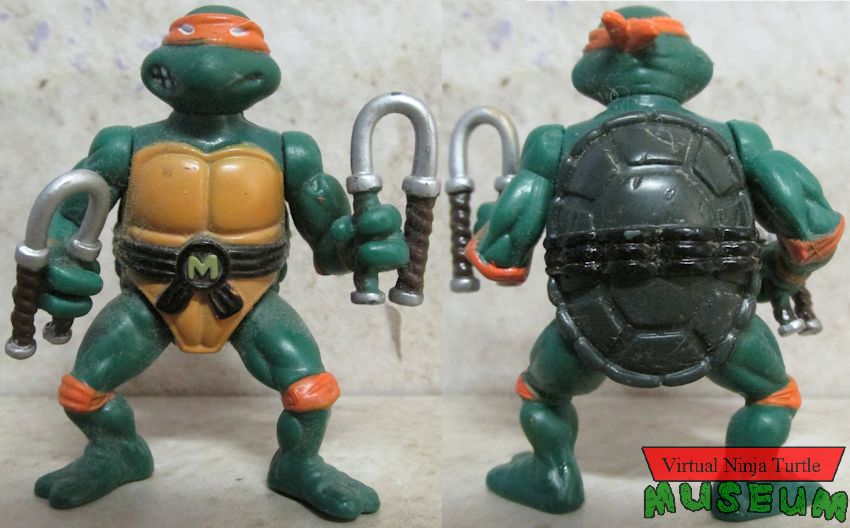 mike promo figure front and back