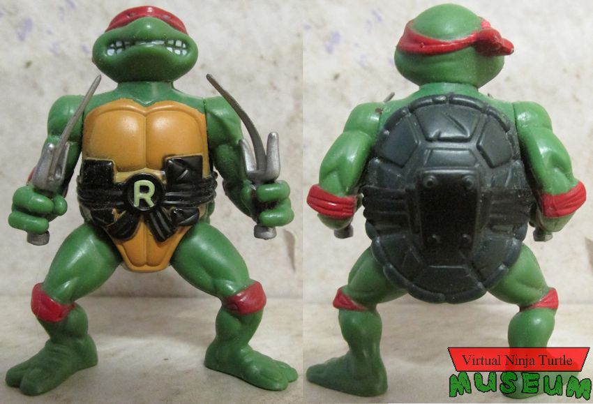 Raph promo figure front and back