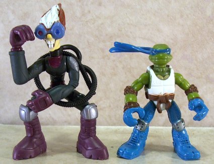 Mini Mutant Extreme Sports Leonardo VS Jammerhead