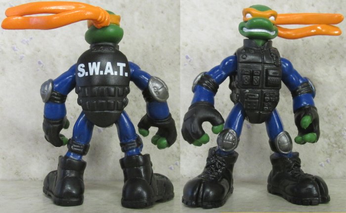 S.W.A.T. Mike front and back