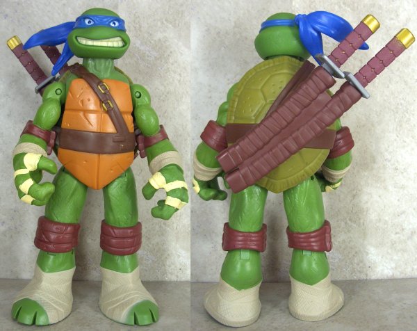 Battle Shell Leo front and back