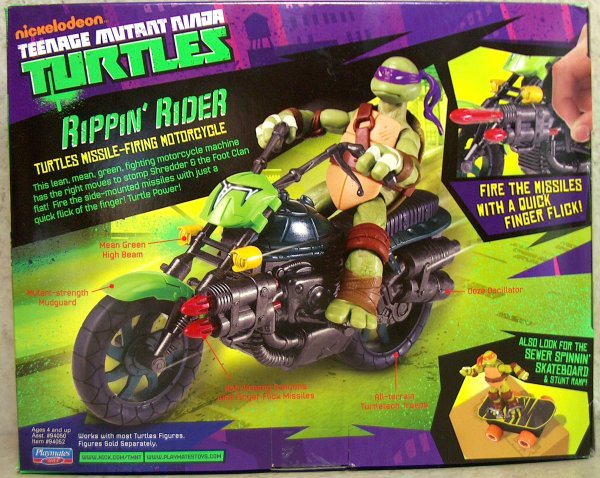 Rippin' Rider box back