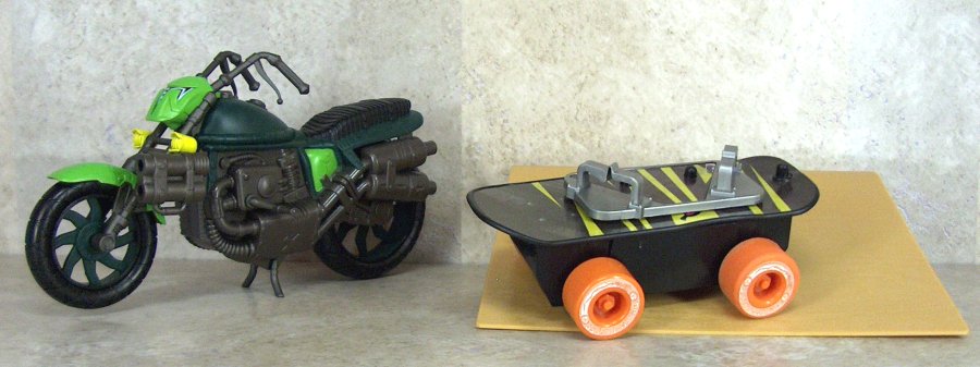 Rippin' Rider and Sewer Skateboard