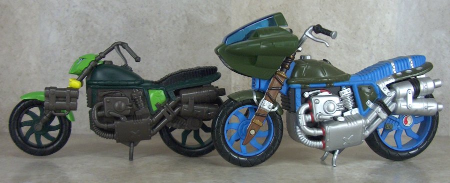 Rippin' Rider and Battle Bike