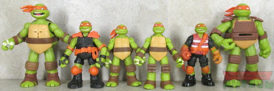 Nickelodeon Michelangelo figures