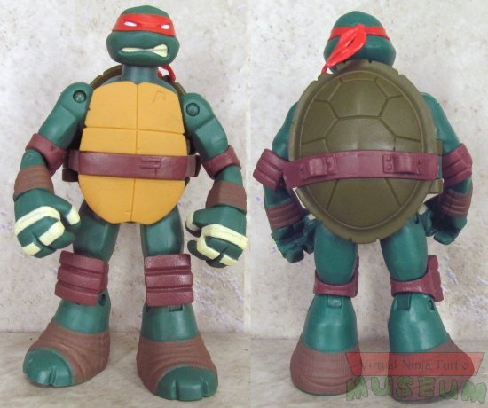 Battle Shell Raphael front and back