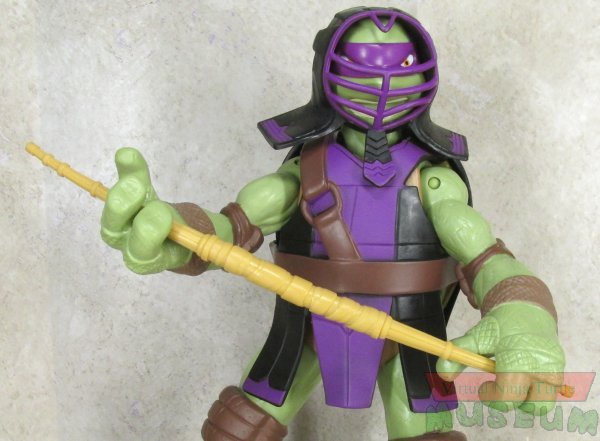 Donatello with weapons