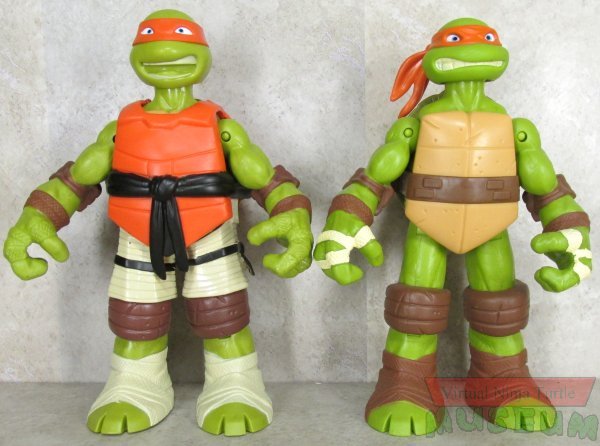 Michelangelo with Battle Shell Mike
