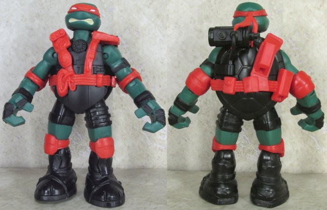 Stealth Tech Raph front and back