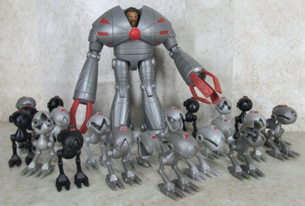 Baxter Stockman with Mouser army