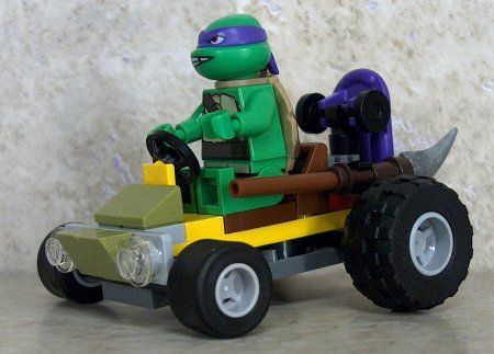 go cart with Donatello