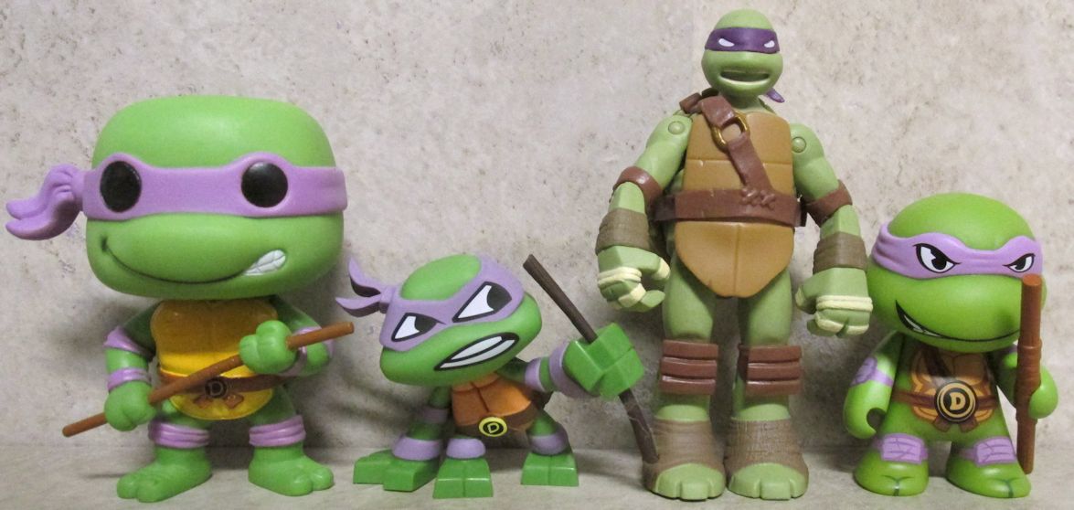Donatello figure comparison