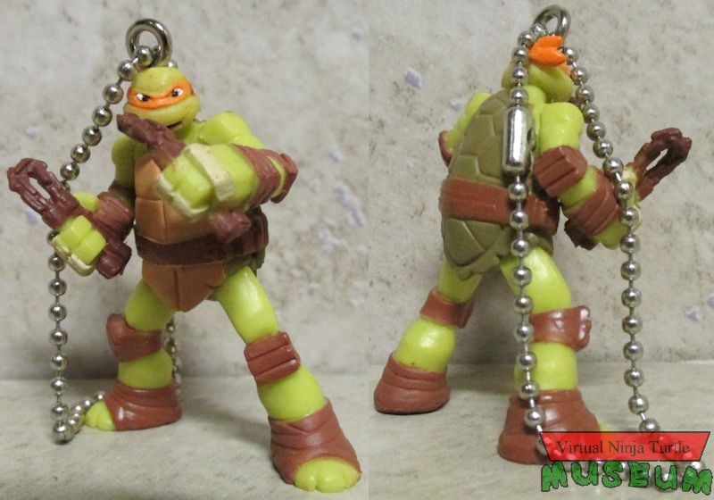 Michelangelo Mascot front and back