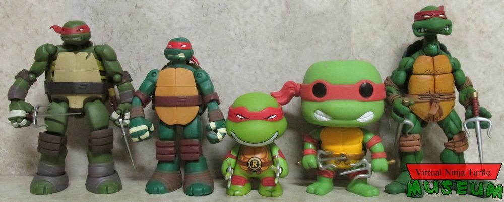 Revoltech, Battle Shell, Ooze Action, Funko and NECA Raphael