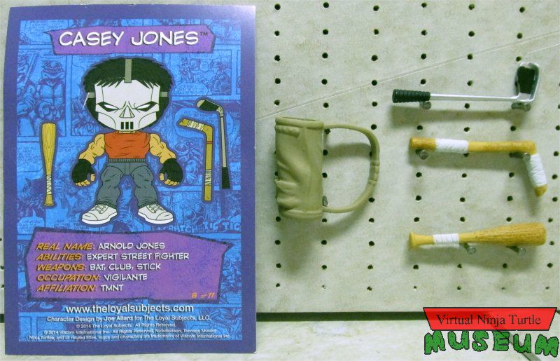 Casey Jones's accessories