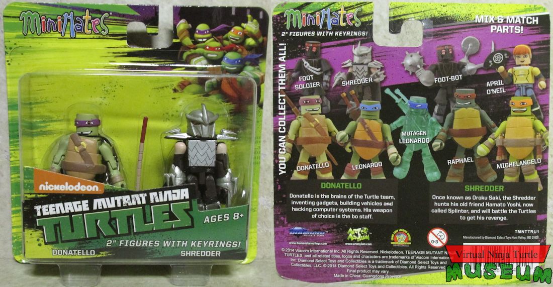 Donatello/Shredder 2 Pack MOC