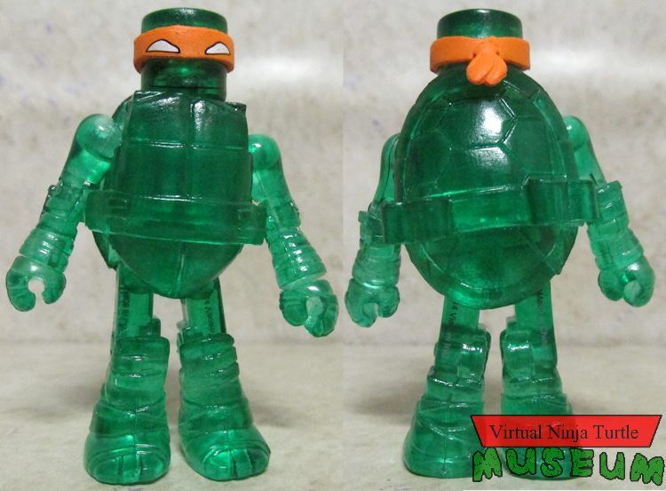 Mutagen Michelangelo front and back