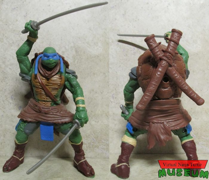 Combat Warrior Leonardo front and back