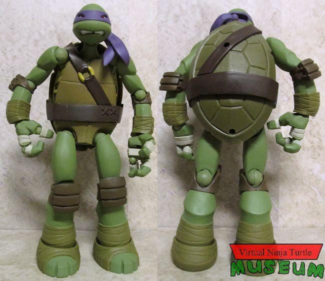 Revoltech Donatello front and back