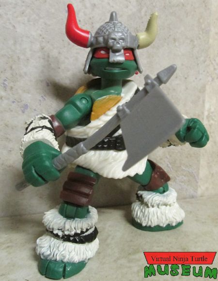 Raph the Barbarian fighting stance