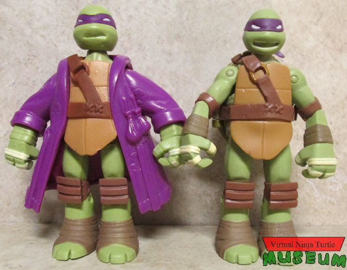 Donnie the Wizard and Battle Shell Donatello
