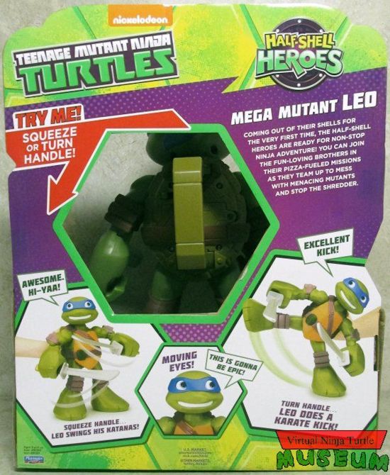 Mega Mutant Leo box rear