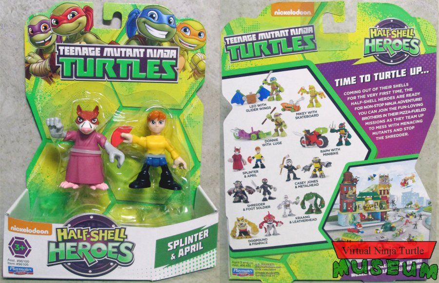 Half shell cheap heroes figures