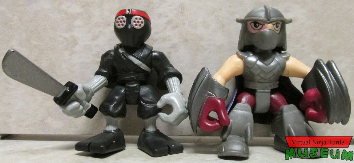 Shredder and Foot Soldier