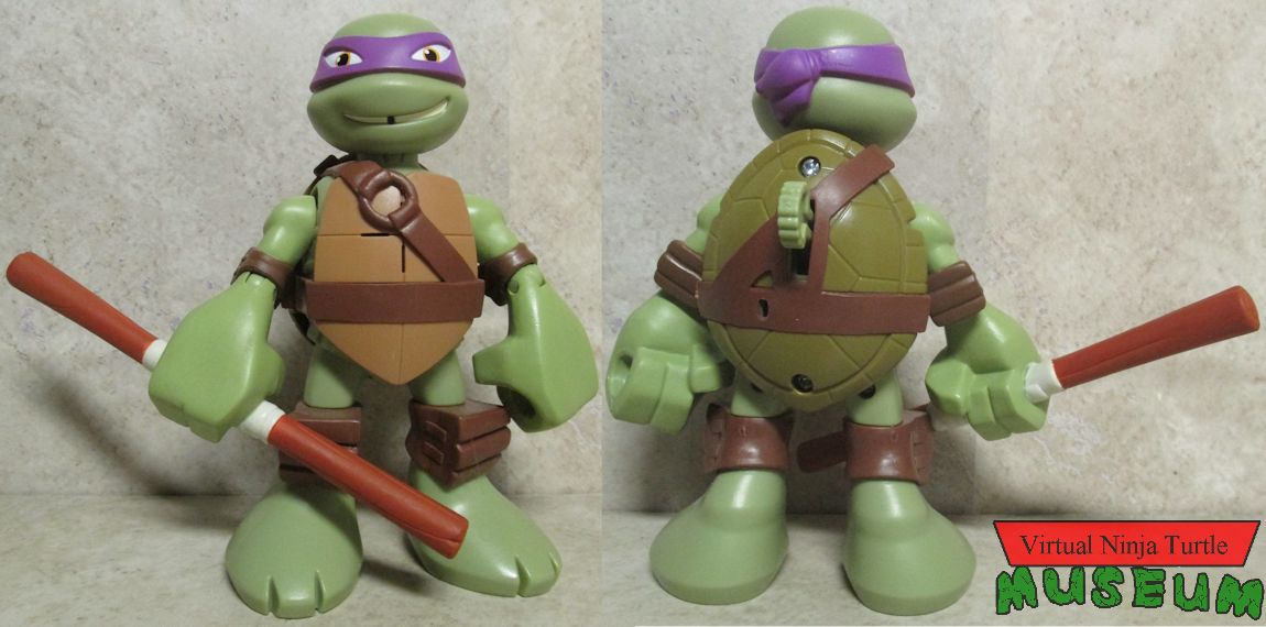Talking Turtle Donnie front and back