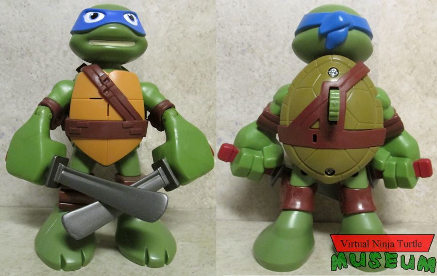 Talking Turtle Leo front and back